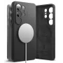 Funda Ringke Silicone Magnetic MagSafe para Samsung Galaxy S26 Ultra negra