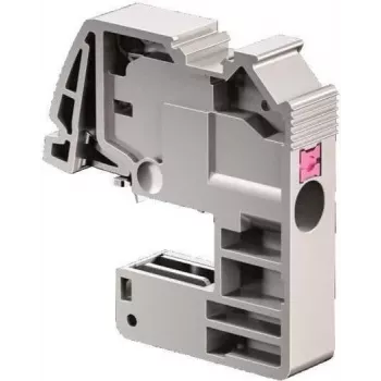 Rittal 3455505 Borne de conexión push-in para conductores redondos 0,5-4 mm², gris