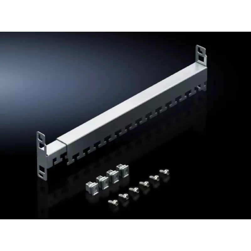 Rittal 5302.044 Panel de gestión de cables 1U 19