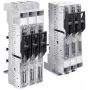 Rittal 9346.030 Soporte de barras colectoras 160 A 3 polos para sistema RiLine60, poliamida, negro/gris