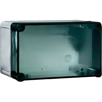 Rittal 9519.000 Caja de instalación, policarbonato, gris claro (RAL 7035), 182 x 180 x 165 mm, IP66