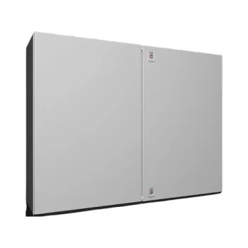 Rittal AX carcasa compacta, 2 puertas, 1000x760x300mm, chapa de acero, RAL 7035, IP66