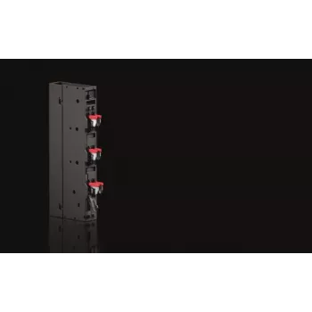 Rittal Adaptador de conexión RX 9360200, 3 polos, 16 mm², 63 A, 690 V, negro