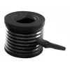 Rittal CP adaptador de inclinación ±45° para conexión de brazo soporte Ø 130 mm, aluminio fundido a presión, gris grafito RAL 7024 6206.420