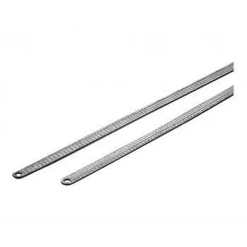 Rittal barra de puesta a tierra 300 mm cobre niquelado, pack de 10 (2412.325)