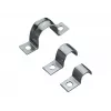 Rittal Set de bornes de puesta a tierra EMC para placas de montaje, chapa de acero, galvanizada, 10 unidades (2367.080)