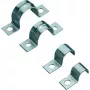 Rittal Set de bornes de puesta a tierra EMC para placas de montaje, chapa de acero, galvanizada, 10 unidades (2367.080)