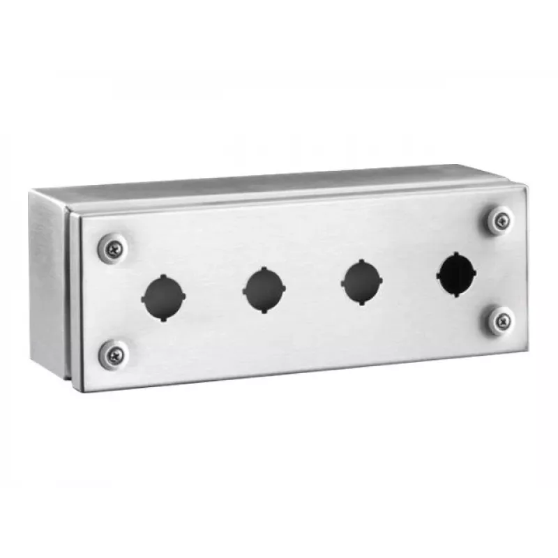 Rittal Caja vacía 4 módulos (L x An x Al) 90 x 280 x 100 mm acero inoxidable SM 2384.040 1 ud.