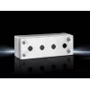 Rittal Caja vacía 4 módulos (L x An x Al) 90 x 280 x 100 mm acero inoxidable SM 2384.040 1 ud.