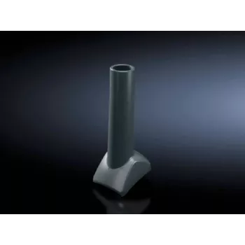 Rittal Elemento de fijación para sistema de brazo portante CP 60, gris grafito RAL 7024, para columna de señalización compacta LED 6206.900