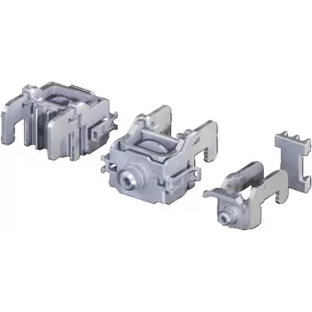 Rittal RiLine60 Borne de conexión de barras conductoras SV 9677.460, 690 V AC, 160 A, 1,5-70 mm², conexión por tornillo, gris, 3 uds.