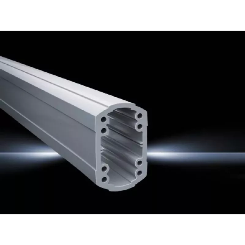Rittal perfil portante System120 CP 6212.100 1000 x 75 x 120 mm aluminio gris claro