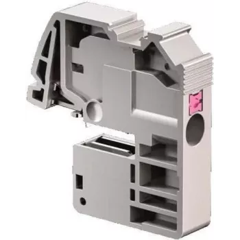 Rittal SV 3450505 Borne de conductor para sistema de barras colectoras RiLine60, conexión por tornillo, 1,5-50 mm², 160 A, 690 V, negro