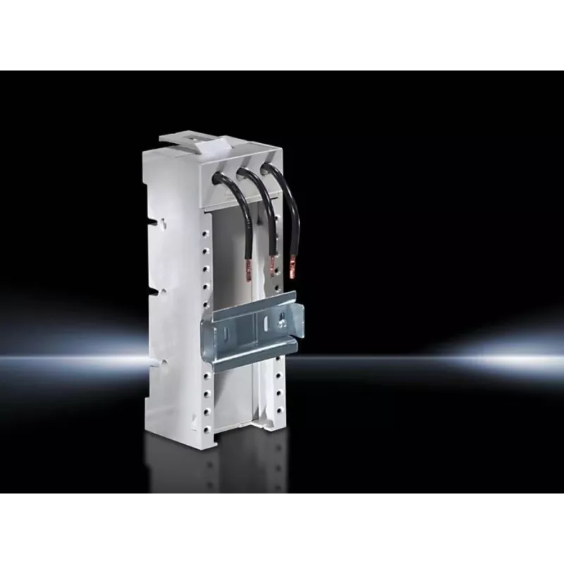 Rittal SV 9617.000 soporte de barras colectoras, poliamida, blanco, para RiLine60, 1 unidad