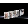 Rittal SV 9627.000 Soporte para barra colectora, 3 polos, poliamida, blanco, para RiLine60, 690V AC, 1600A, montaje a presión, 1 ud.