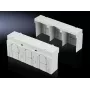 Rittal SV Tapa para seccionador portafusibles NH, tamaño 2, Poliamida, Negro grafito RAL 9011 (9344.540)