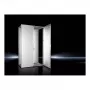 Rittal VX sistema de armarios eléctricos en fila, 2 puertas, 1200x2000x600 mm, gris claro