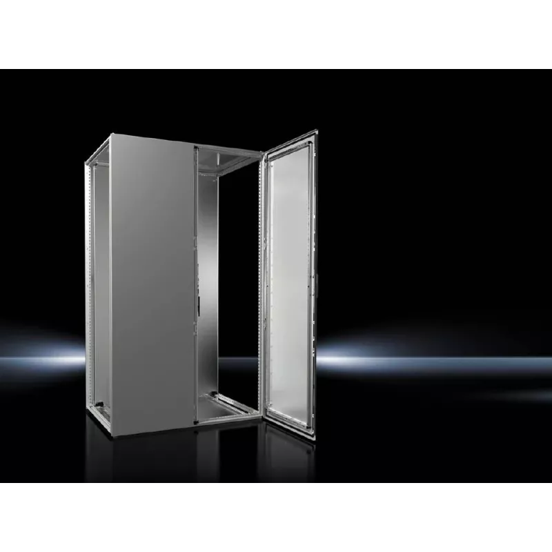 Rittal VX sistema de armario modular, 2 puertas, 1200x2000x800 mm, gris claro