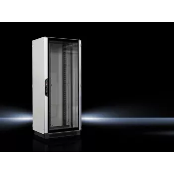 Rittal VX IT armario rack de servidor 42U, 800x2100x800 mm, puertas perforadas, RAL 7035