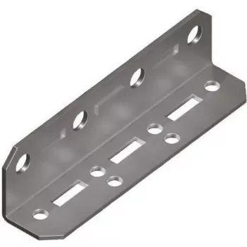 Rittal VX escuadra de prolongación de zócalo para embellecedores de zócalo de 100 mm de alto y 200 mm de fondo, acero galvanizado 8660400
