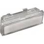 RITTO 1590200 Pulsador de timbre transparente, 1 vía, empotrar, 250V AC, 10A