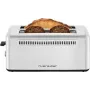 RIVIERA & BAR QGP480 tostadora de acero inoxidable XL extra larga de 2 ranuras, 1500 W, 7 niveles de tostado, descongelar y calentar