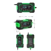 RJ TIANYE FreedConn RJ-C 120501A Cargador de batería automático inteligente 12V 6A para plomo-ácido AGM GEL EFB con pantalla LCD