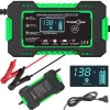 RJ TIANYE FreedConn RJ-C 120501A Cargador de batería automático inteligente 12V 6A para plomo-ácido AGM GEL EFB con pantalla LCD