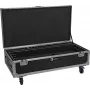 ROADINGER Flightcase para 8x AKKU IP Pixel Tube 360° PRO CRMX con función de carga y ruedas