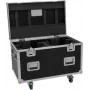 ROADINGER Flightcase Highline 2x DMH-380 con ruedas negro 100 kg de carga 100x60x73 cm