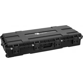 ROADINGER Maletín de plástico para 4x AKKU IP Pixel Tube 360° CRMX - Trolley 117 cm negro