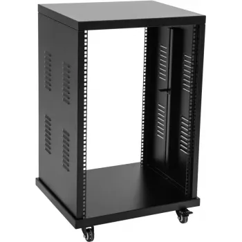 ROADINGER Rack de acero SR-19, 20U Open-Frame rack de 19 pulgadas 30103195