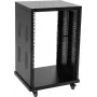 ROADINGER Rack de acero SR-19, 20U Open-Frame rack de 19 pulgadas 30103195