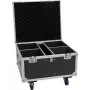 ROADINGER UG-1 Universal Equipment Case con ruedas, 75 x 64,5 x 57 cm, 100 kg carga, negro/plata