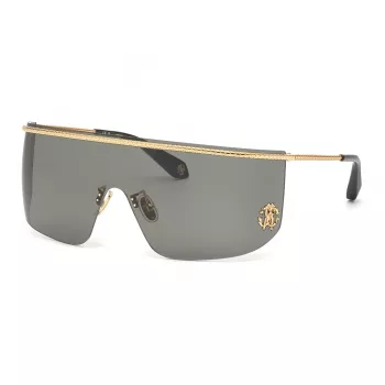ROBERTO CAVALLI Gafas de sol unisex SRC012M990300 Montura oversized de plástico UV400