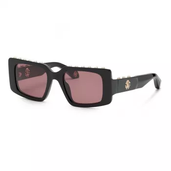 Roberto Cavalli mujer gafas de sol cat-eye SRC039S 51mm montura dorada cristal degradado marrón SRC039S51700Y