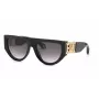 Roberto Cavalli mujer SRC040S54700Y gafas de sol mariposa, montura havana, cristales degradados marrones, 54mm