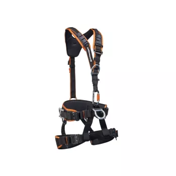 Rock Empire Atlas Uni AL Lock arnés de cuerpo completo XS-M negro/amarillo