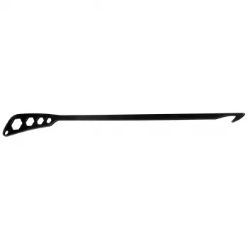 Rock Empire Bodkin Abalakov Hook - V-Threader plegable para escalada en hielo - rojo