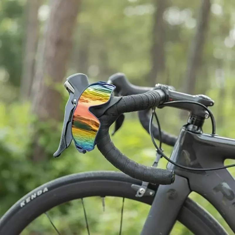 Rockbros 10134PL Gafas de ciclismo polarizadas - Azul y rosa