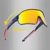 Rockbros 10134PL Gafas de ciclismo polarizadas - Azul y rosa