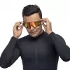 Rockbros 10134PL Gafas de ciclismo polarizadas - Azul y rosa