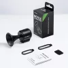 ROCKBROS Timbre electrónico para bicicleta - negro, 110-120 dB, 4 tonos, recargable, IPX4