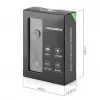 Luz delantera para bicicleta ROCKBROS 260 lm con cable USB-C a USB-A - negra