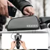 ROCKBROS ROAD TO SKY Bolsa de bicicleta para tubo superior 0.7L impermeable - gris