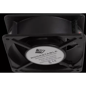 Rockstable Ventilador de 120mm - Ventilador de caja - 112 m³/h - Negro - 1 ud. - 610 g (RS19-FT1212)