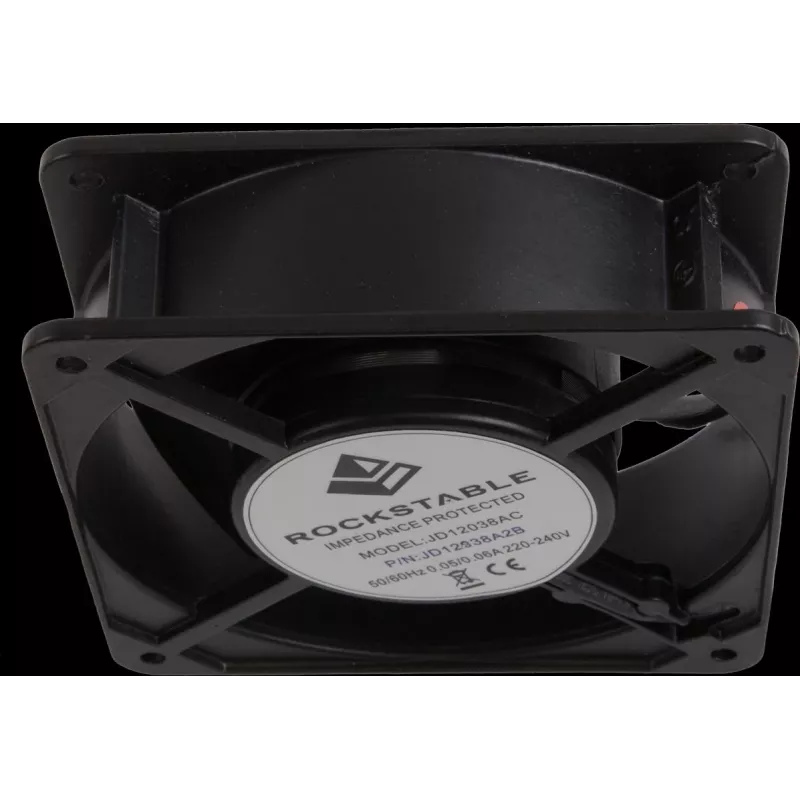 Rockstable Ventilador de 120mm - Ventilador de caja - 112 m³/h - Negro - 1 ud. - 610 g (RS19-FT1212)