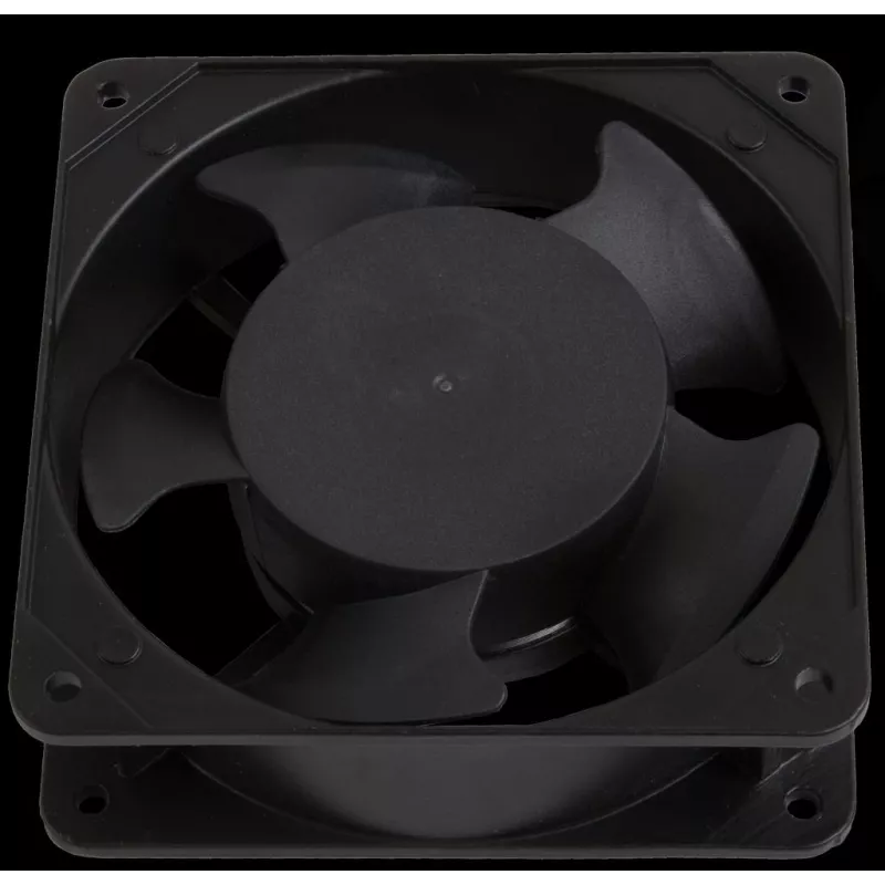 Rockstable Ventilador de 120mm - Ventilador de caja - 112 m³/h - Negro - 1 ud. - 610 g (RS19-FT1212)