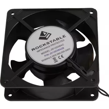 Rockstable Ventilador de 120mm - Ventilador de caja - 112 m³/h - Negro - 1 ud. - 610 g (RS19-FT1212)