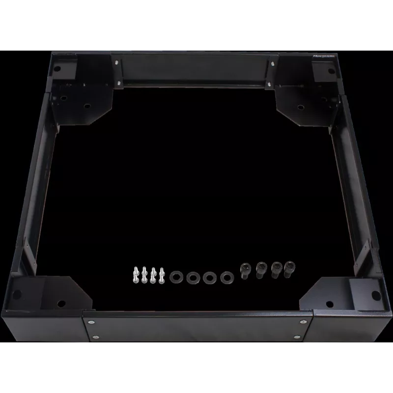 Rockstable Plataforma rodante 19 pulgadas - Negro - Acero SPCC - 600x600 mm - RS19-PH6610